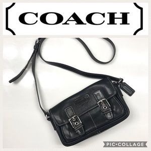 COACH black cross body bag, pre-owned, excellent condition!